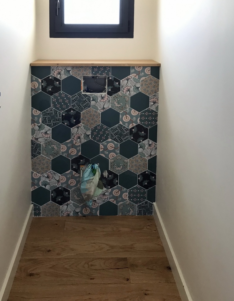 Carrelage Hexagonal Wc Suspendu